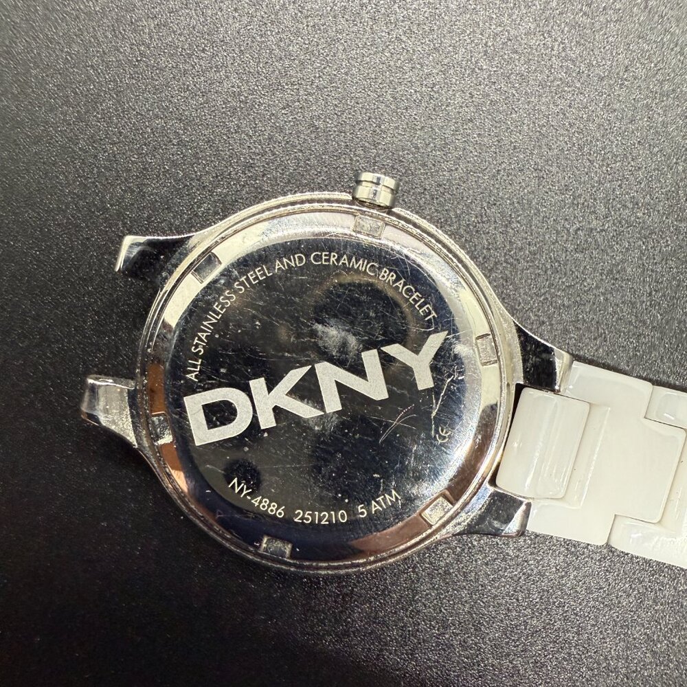 Women's DKNY Ceramic Wrist Watch (NY4886) w/ Tags Included - Picture 10 of 16
